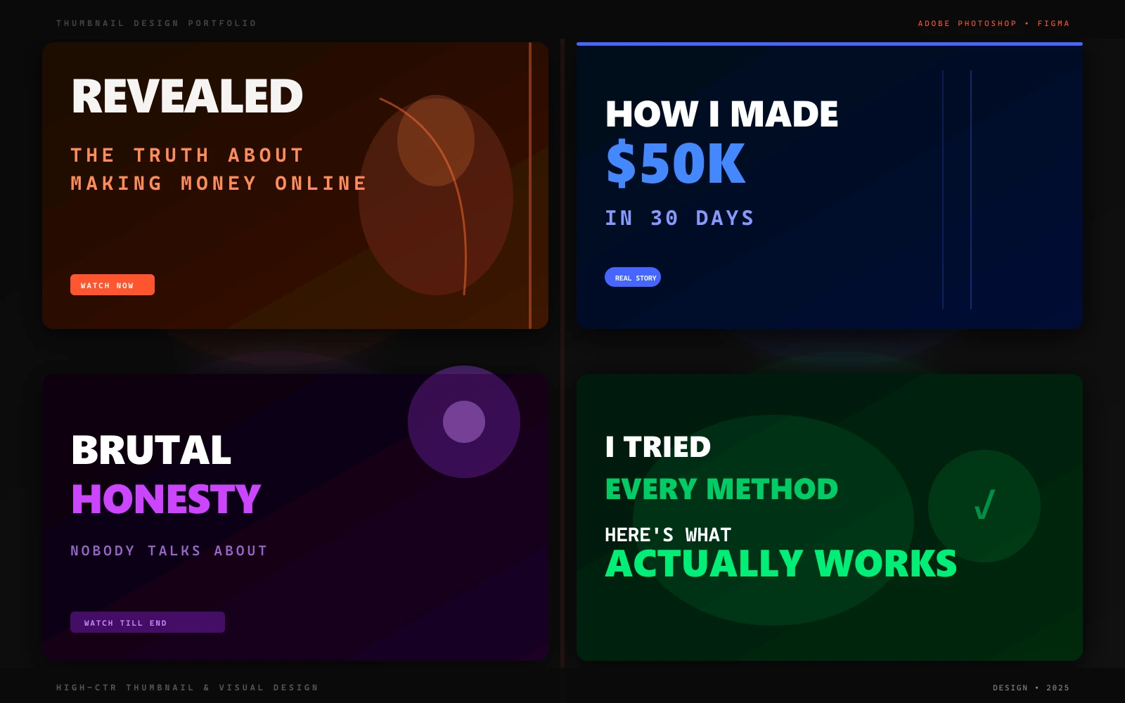 Thumbnail & Visual Design
