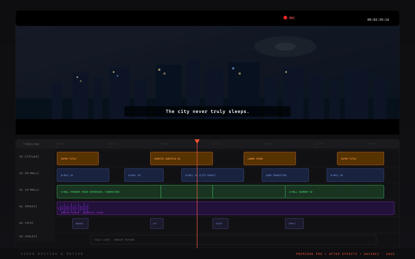 Video Editing & Motion